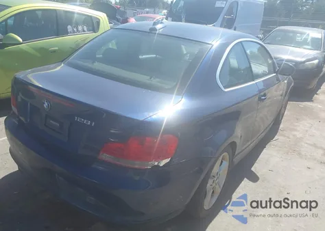 2011 BMW 128I из США, поврежденный, VIN WBAUP9C56BVL90095